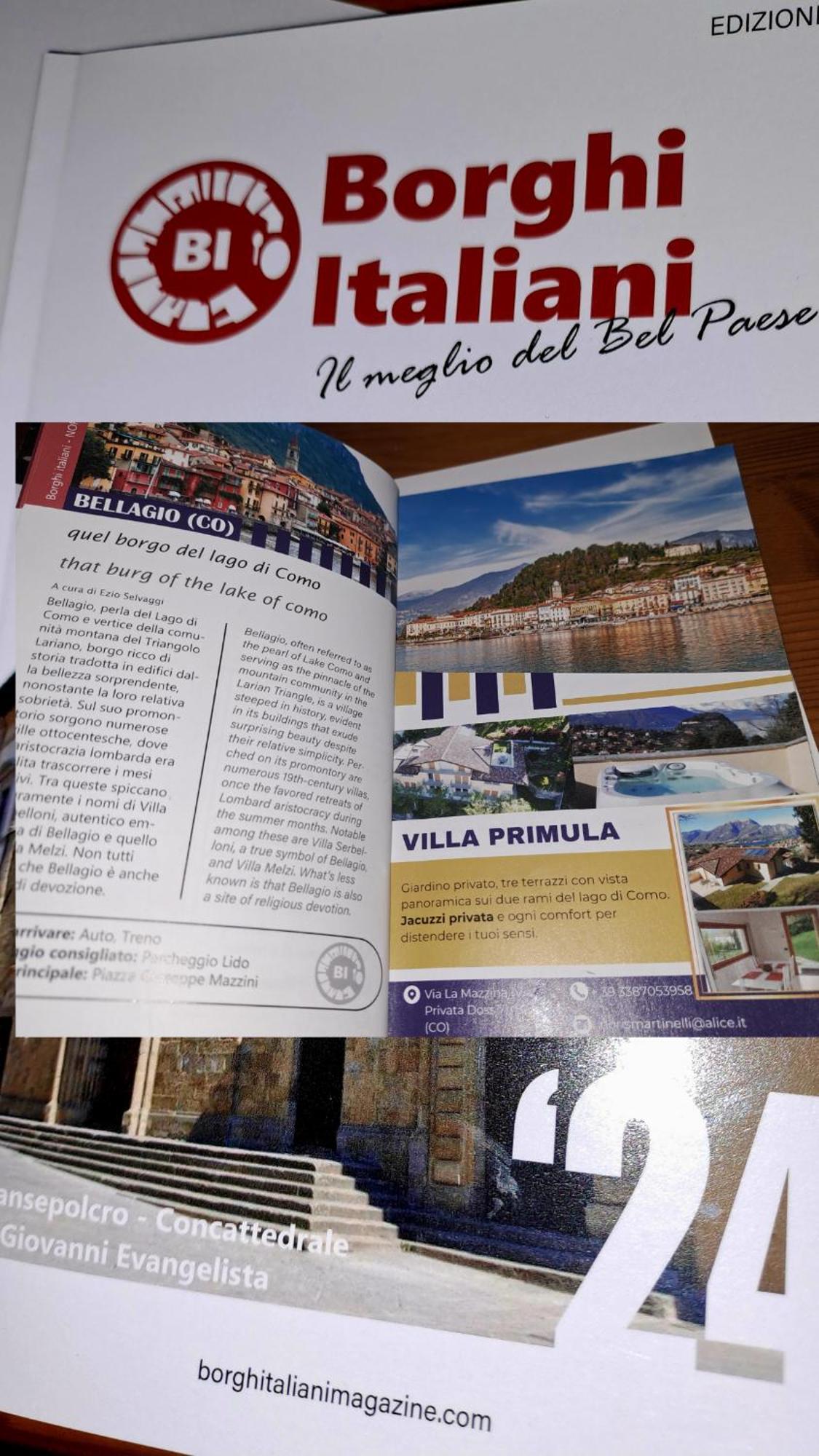 Villa Primula เบลลาโจ ภายนอก รูปภาพ